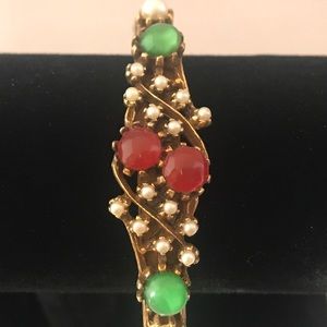 Vintage Victorian Etched Bracelet